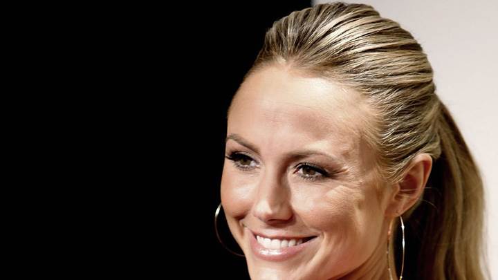Stacy Keibler Smiling Face Closeup At Style Event In Beverly Hills